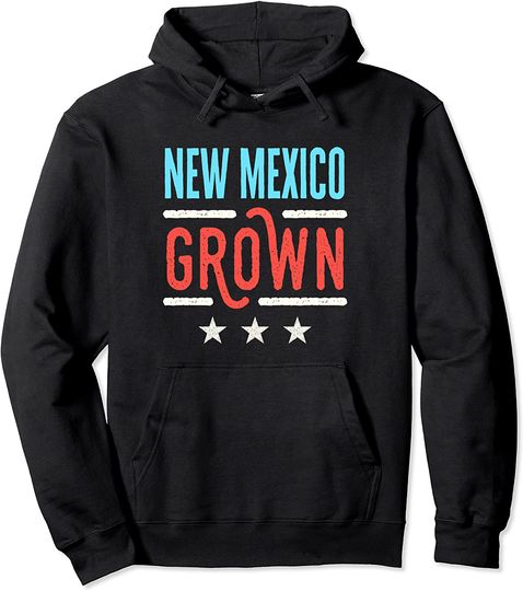 New Mexico Grown Pride Home State Pullover Hoodie