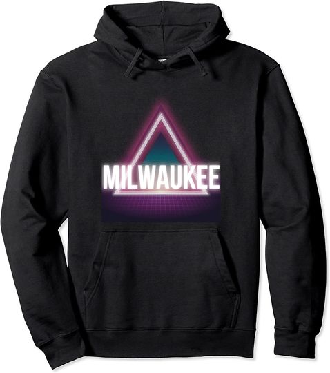 Milwaukee Retro Design Pullover Hoodie