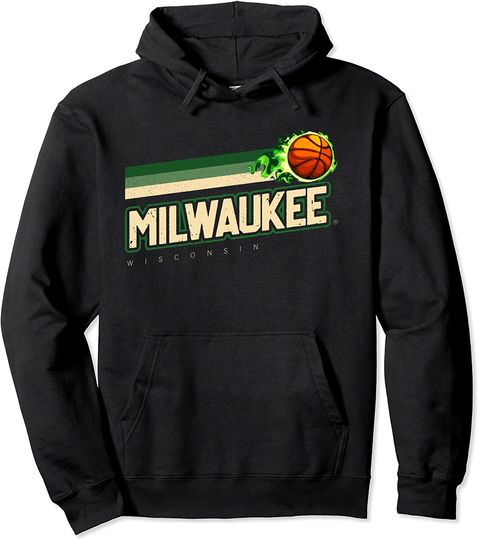 Milwaukee Basketball B-Ball City Wisconsin Pullover Hoodie