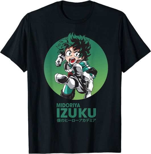 Discover Izuku Art Academia My Heros Anime Smiling Long Sleeves