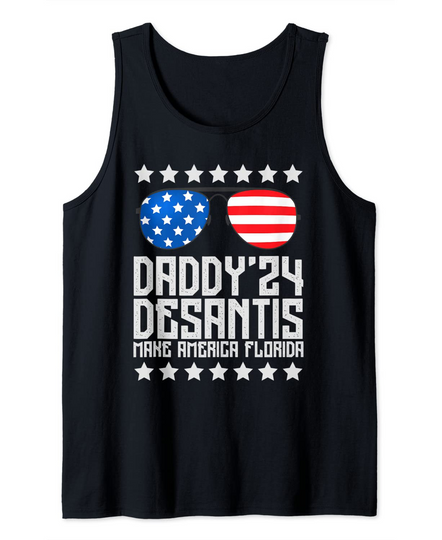 Make Florida Daddy Desantis 2024 Tank Top