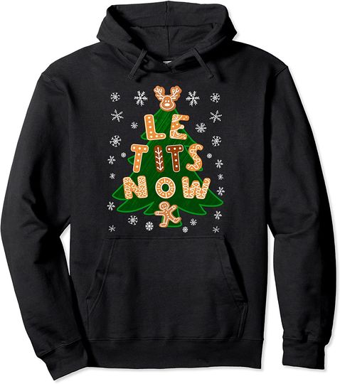 Let It Snow Christmas Pullover Hoodie