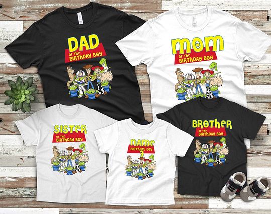 Toy Story Birthday Shirt Personalized Custom Shirt