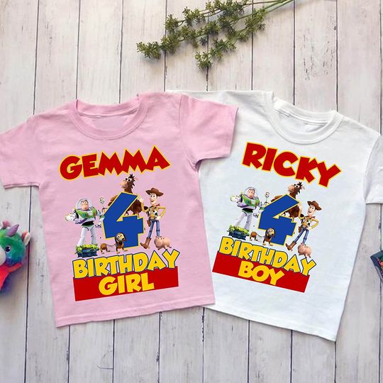 Personalized Toy Story Birthday Shirt
