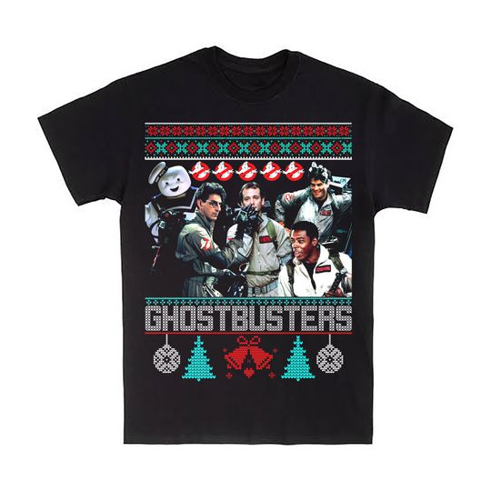 Ghostbusters Style 1 Christmas Style Custom T Shirt