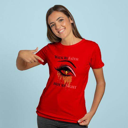 Walk By Faith Not By Sight Christian Religious Spiritual Hoodie