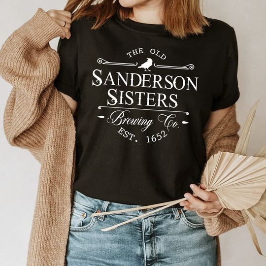 Sanderson Sisters Brewing Co Est 1652 Halloween T-Shirt