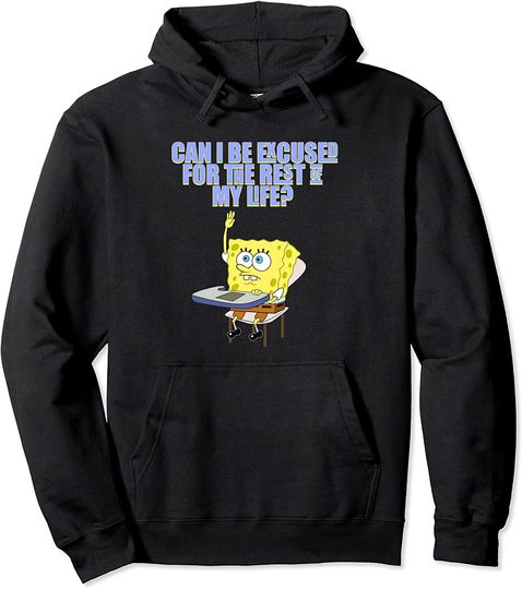 SpongeBob SquarePants Can I Be Excused Pullover Hoodie