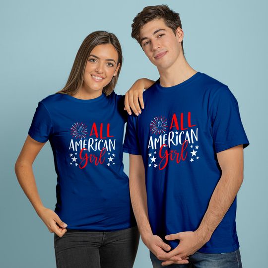 Discover Family Matching Long Sleeves All-American Girl TLong Sleeves