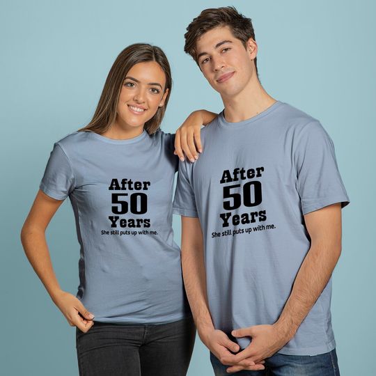 Discover 50th Anniversary Long Sleeves Funny Husband Party Tee
