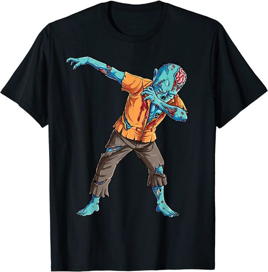 Discover Dabbing Zombie Funny Halloween Dab Dance T-Shirt