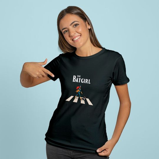 The Batgirl With Dog Superhero Long Sleeves