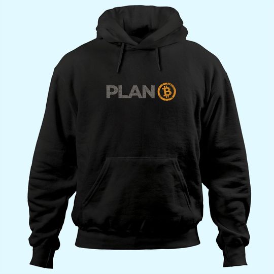 Discover Bitcoin Plan B Crypto Hodl BTC Cryptocurrency Hoodie