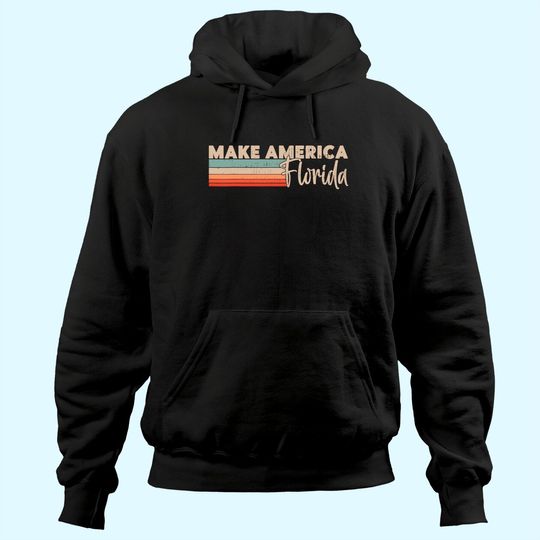 Discover Make Florida Desantis Gifts Vintage Florida Governor FL Hoodie