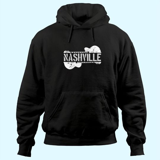 Discover Nashville Guitar Tennessee Hoodie