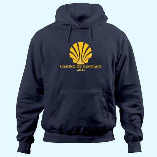Discover Scallop Shell Camino De Santiago 2021 Hoodie