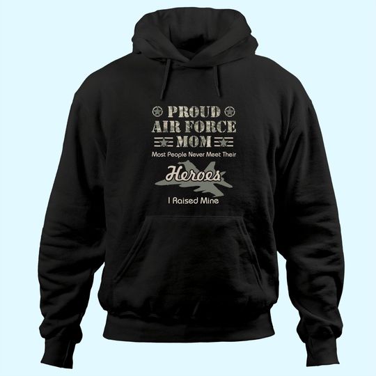 Proud Air Force Mom Hoodie
