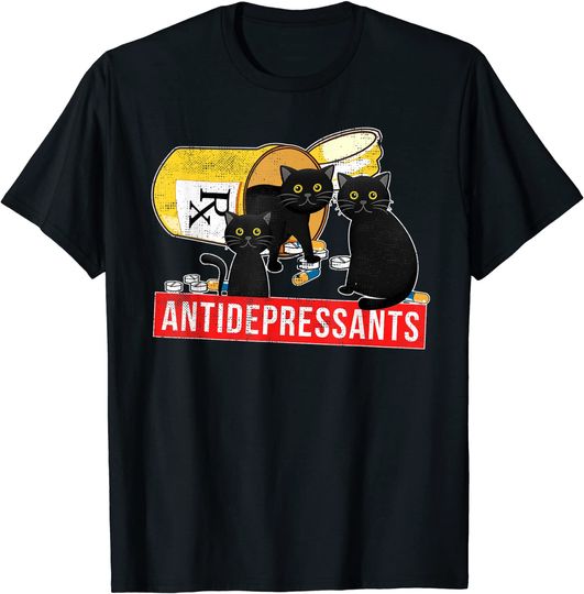 Discover Antidepressant Cat Shirt