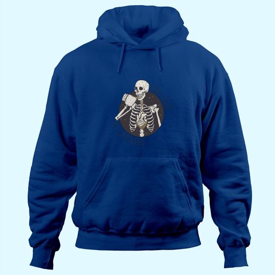 Dead Inside But Caffeinated Hoodie
