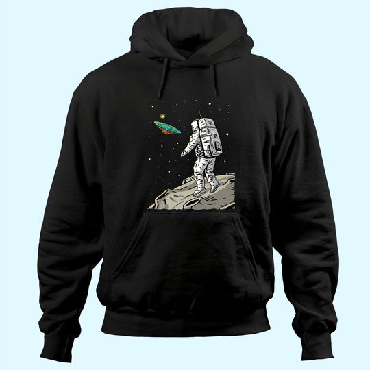 Flat Earth Moon Landing Conspiracy Theory Anti Scientism Hoodie
