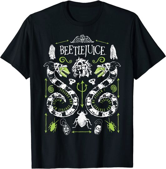 Beetlejuice Symbols T-Shirt