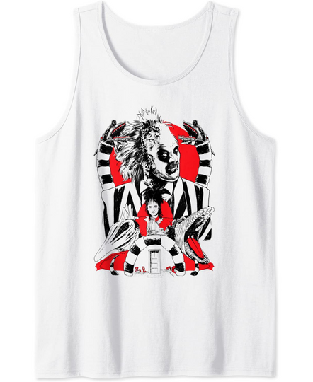 Beetlejuice Collage Tank Top