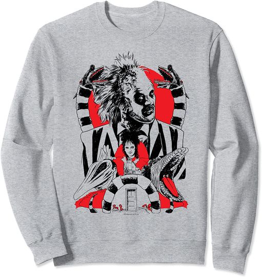 Beetlejuice Collage Sweatshirt