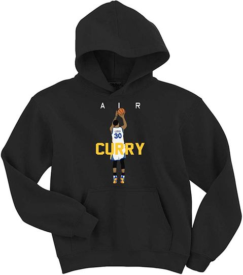 Black Golden State Air Curry Hooded Sweatshirt
