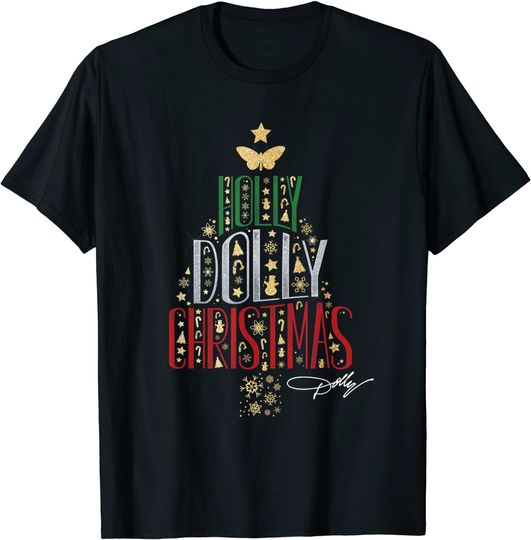 Dolly Parton Holly Dolly Christmas T-Shirt