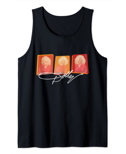 Dolly Parton Live Laugh Love Tank Top