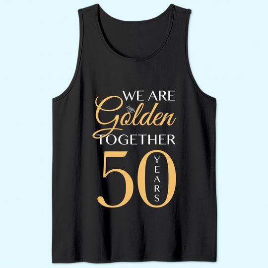 Romantic Tank Top For Couples - 50th Wedding Anniversary Premium Tank Top