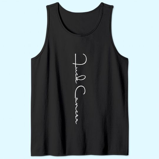 Fuck Cancer Hate Cancer Tank Top