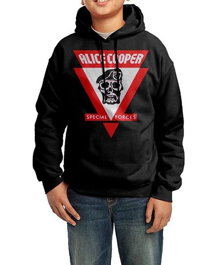Alice Cooper Special Forces Youth Hooded Sweatshirt Best Hoodie