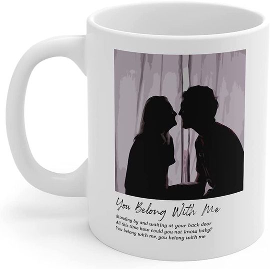 You Belong With Me Vintage Coffee Mug
