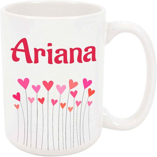 Ariana Hearts Coffee Mug