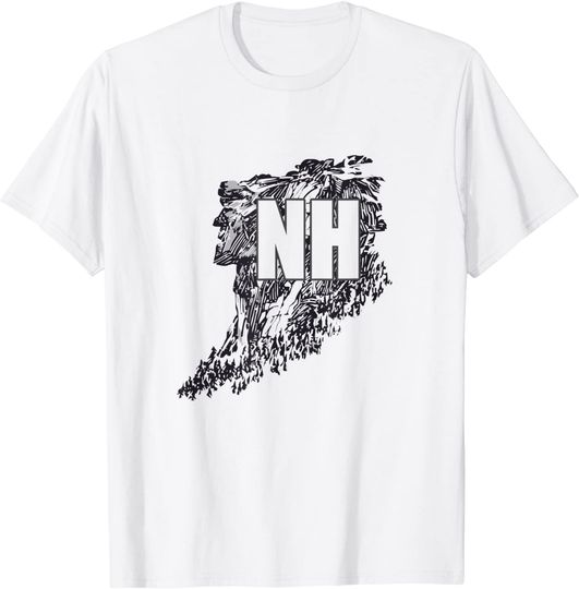 New Hampshire Old Man Of The Mountain T-Shirt