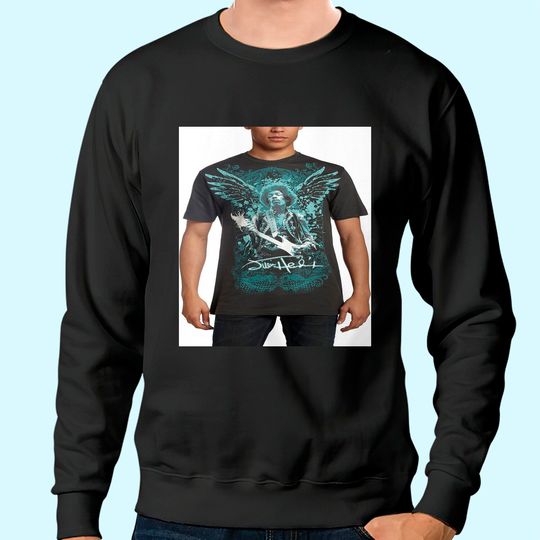 Men's Jimi Hendrix Wings Sweatshirt