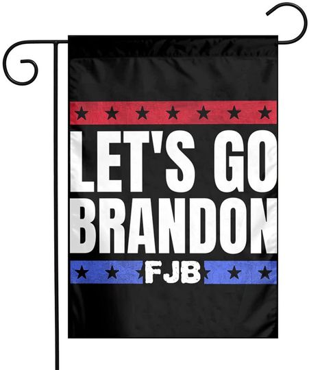 Let's Go Brandon Garden Flag Vertical Double Sided Polyester Home Garden Flag