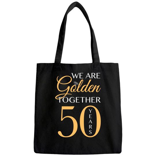 Romantic Tote Bag For Couples - 50th Wedding Anniversary Premium Tote Bag