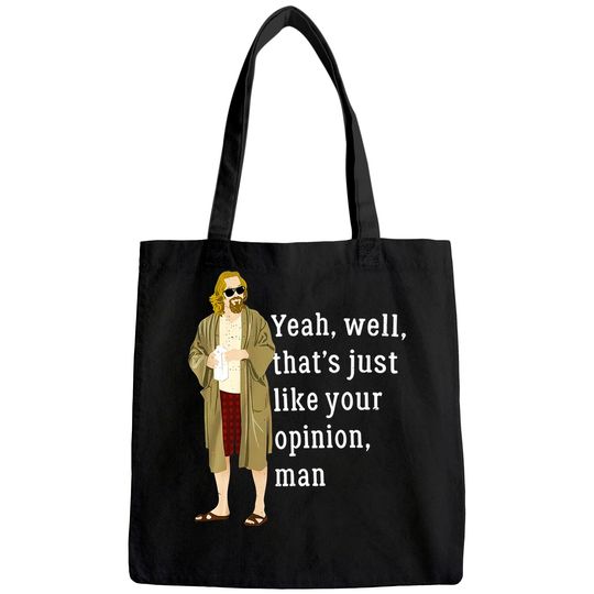 The Big Lebowski The Dude Yeah Unisex Tote Bag