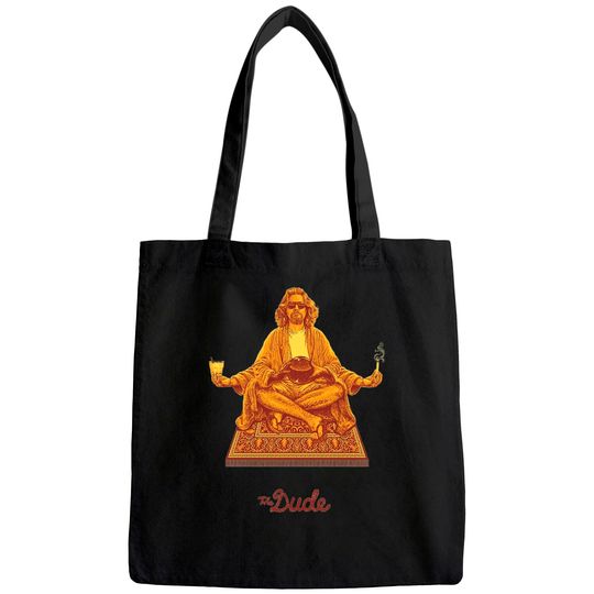 The Big Lebowski The Dude Buddha Unisex Tote Bag