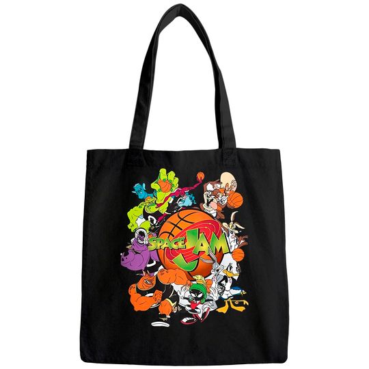 Space Jam Tune Squad Marvin & Bugs Bunny Tote Bag
