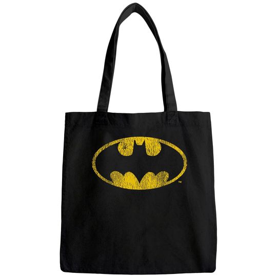 DC Comics Batman Distressed Classic Logo Tote Bag