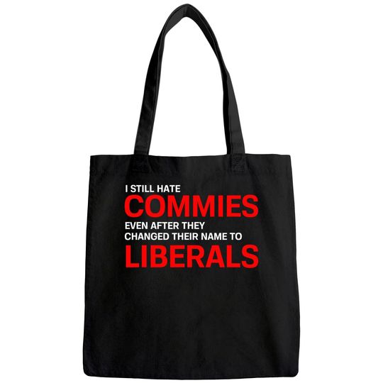 Funny Anti Socialist Communist Pro America Patriotic Tote Bag
