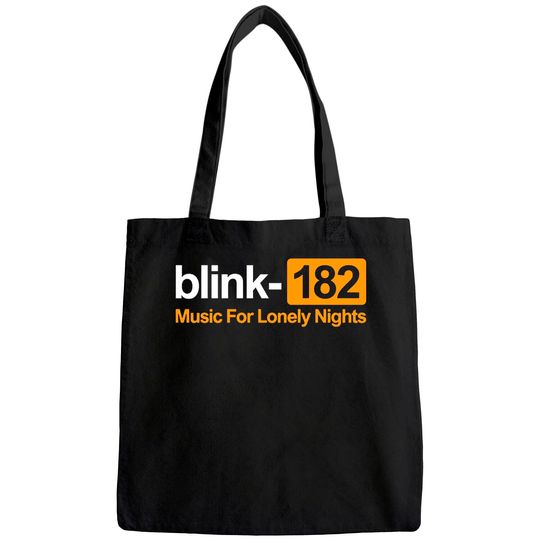 Blink 182 T Music For Lonely Nights Band Tote Bag