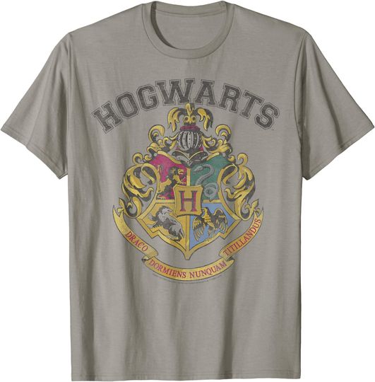 Harry Potter Hogwarts Vintage Crest T-Shirt