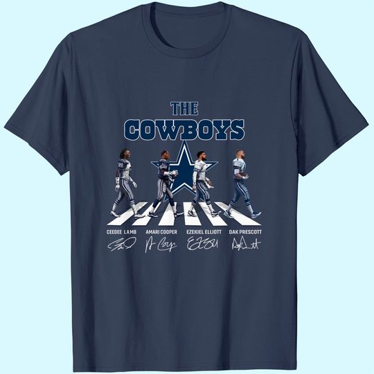 Dallas Cowboys Walking Road T-Shirt