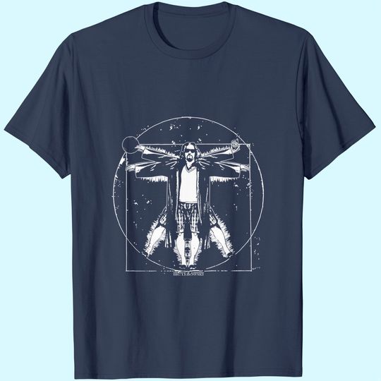 Ripple Junction The Big Lebowski Vitruvian Adult T-Shirt