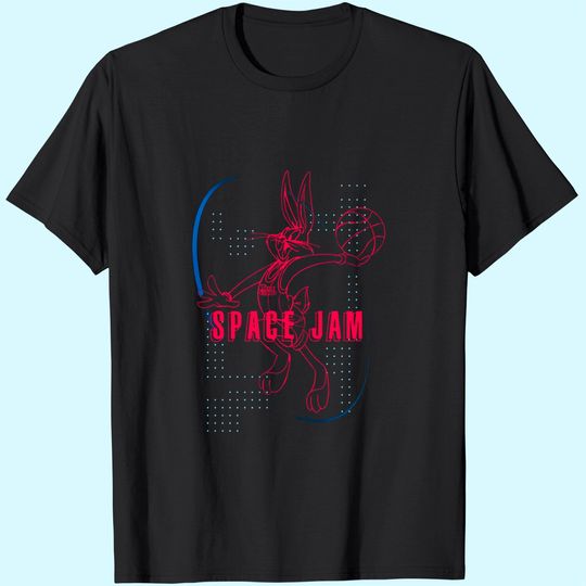 Space Jam New Legacy Short Sleeve T-Shirt- Looney Tunes Tune Squad Bugs Bunny T-Shirt
