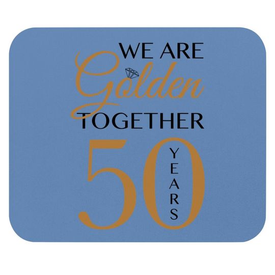 Romantic Mouse Pad For Couples - 50th Wedding Anniversary Mouse Pad